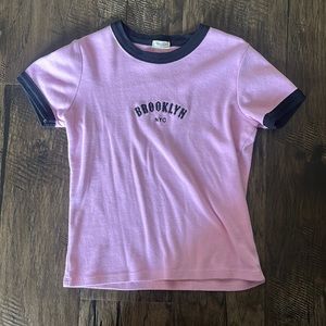 pink brandy tee